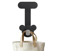 Car Hook, Glove Box Hooks, 7.1 Inch Space Saving Design & Multi Use Coordinator, Automotive Interior Organizer for Gloves Crates Storage, Truck, Sedan, SUV, RV Passenger Accessories, Umbrellas, Coats