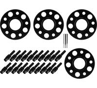 Car Hub Centric Wheel Spacer Set 15mm échange pour 2 séries F45 Active Tourer 2014-2020Black