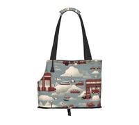Car in The Cloud Sac à bandoulière pour animal domestique Design pliable Petit sac de voyage pour chat et chien