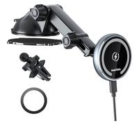 Car Induction Phone Holder For Magsafe, 15w Magnetic Wireless Car Charger For Iphone 16,15,14,13,12 Series, For Magsafe Case, Suitable For Ventilation/Dashboard/Windshield