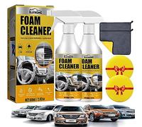 Car Interior Foam Refinisher Cleaner, All Around Master Foam Cleaner, Multi Purpose Foam Cleaner, All-Purpose Household Cleaners for Car and Kitchen Strong Stain Remover (2pcs)