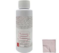 Car Interior Glass Cleaner Spray, Auto Inside Windshield Cleaners, Auto Windshield Oil Film Removal, Car Defogger Glass Cleaner Spray for Automotive Interior 100ml, With Cloth (1pcs)