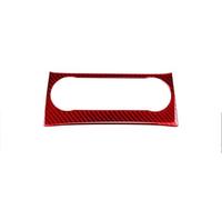 Car Interior Mouldings Autocollants Voiture En Fibre Carbone Rouge Pour Mercedes Pour Benz Classe C W204 2007-2010 Décoration Intérieure Protection voiture accessoires interieur(Type 43)