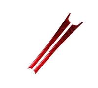 Car Interior Mouldings Autocollants Voiture En Fibre Carbone Rouge Pour Mercedes Pour Benz Classe C W204 2007-2010 Décoration Intérieure Protection voiture accessoires interieur(Type 15)