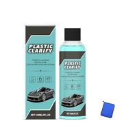 Car Interior Plastic Cleaner, Restorer & Waterless Spray Wax - 3-in-1 Protectant for Plastic, Rubber, Leather - Hygienic Shine & Protection (1PCS)