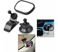 Car Interior Safety Seat Rearview Mirror, Baby Rear View Mirror, Adjustable Watch Rearview
