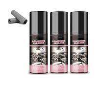 Car Interior Spray,Qirevo Polishing Cleaner,Deep Cleaning Car Polish Spray,Removes dust and fingerprints, restoring the shine of your car's interior,for Cars Interior, Rubber, Leather Care (3)