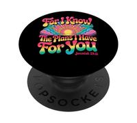 Car Je connais Les Plans Que J'Ai pour toi Jérémie 29:11 PopSockets PopGrip Adhésif