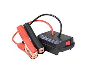 Car Jump Starter - Portable Battery Converter Adapter | ABS Copper Power Connector For 18-21V Lithium Battery, Quick Start 150g Auto Starter Tool