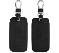 Car Key Accessory Compatible With Renault Smart Key 4-Button (Keyless Go Only)-Sweden Car Key Shell-Black
