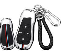 Car Key Case Compatible With Xiaopeng Xpeng P7 P5 G3 G6 G9 G3i Silicone Protective Case For Key Fob 4 Buttons Car Key Cover With Keychain.[J20]