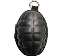 Car Key Case Haute Capacité Grenade Forme Main Fermeture Éclair Porte-Monnaie Sac Pochette en Métal Crochet Porte e Poche À Glissière avec Anneau