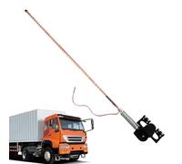 Car LED Decorative Lights - 21.65x2.36 inches, Waterproof LED Antenna Lamp | Heatproof Vehicle Marquee Lights, 12-24V Auto LEDs for Cars, Trucks, SUVs, Commuting, Business Trips, Outdoor Decoration