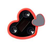 Car Led Lights Interior - Led Lights For Cars, Heart Solar Vehicle Window Lamp, Neon LedD Light, Love Lamp For Women Men Interior, Truck, Triangle, Window Decor, Night Atmosphere, Car,