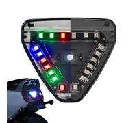 Car LED Pilot Light | Solar Trailer Warning Lamp for Scooter | Waterproof Marker Light for Motorbike Rear Bumper for Vehicle Safety Cruising Towing Night Visibility for Enhanced Road Presence