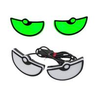 Car LED Window Lights, Automotive Eye Warning Lamp, Waterproof Energy Saving Vehicle LED Light Set, Night Driving Safety Signal Lights for Truck Sedan SUV RV, Exterior Car Window Lighting Accessory