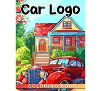 Car Logo Coloring Book For Kids: 30 high-quality pictures of various car brands for kids to color and enjoy perfect gift idea!