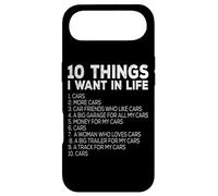 Car Lover Funny - Dix Choses Que Je Veux dans Les Voitures de la Vie Coque pour iPhone Air
