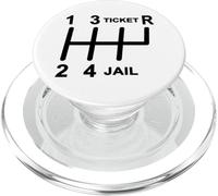 Car Lover Mechanic Gifts Guy Gifts Car Racing Gear Shifter PopSockets PopGrip pour MagSafe