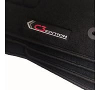 Car Lux AR06830 Tapis en moquette velours avec logo sur mesure pour C3 à partir de 2017 (C3 de troisième génération)
