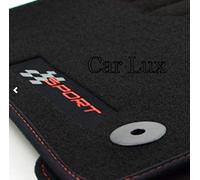 Car Lux AR13259 Tapis de sol sur mesure en velours pour Leon 1M Sport FR Cupra à partir de 1999