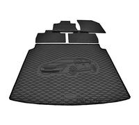 Car Lux DUO04920 Tapis de coffre sur mesure en caoutchouc pour Peugeot 508 SW à partir de 2018