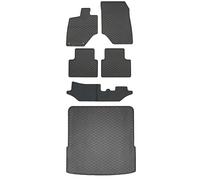 Car Lux TRIO07722-07770-07720 Tapis de protection de coffre + tapis en caoutchouc sur mesure pour 5008 III 7 places à partir de 2024