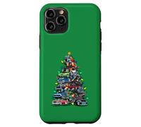 Car Madness Sapin de Noël Classique Muscle Cars et Hotrods Coque pour iPhone 11 Pro