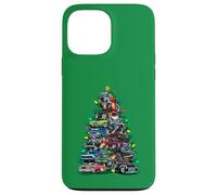 Car Madness Sapin de Noël Classique Muscle Cars et Hotrods Coque pour iPhone 13 Pro Max