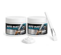 Car Metal Rust Repair Paste, Auto Rust Shield Paste, 2PCS | Application au pinceau sur le châssis et les passages de roue, pour traiter la rouille et protéger les surfaces métalliques.