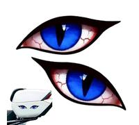 Car Mirror Stickers - Scary Eye Decals For Vehicle Exterior Decor