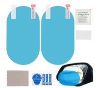 Car Mirror Waterproof Film - Nano-Coating Protective Sticker for Rearview Mirrors | Clear High-Definition Anti-Fog and Rain Repellented Film for Safe Driving and Enhanced Visibility