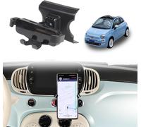 Car Mobile Phone Holder For Fiat 500 2007-2016-2024 Rotating Fixed Mobile Phone Holder For Iphone Android And Universal Smartphone (Style B)