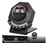 Car Navigation Compass - Indicateur de direction précise, boussole magnétique, robuste, installation facile, anti-choc, idéal pour voiture, extérieur, camping, GPS indépendant