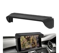 Car Navigation Sun Visor | ABS GPS Screen Shade 20-22 cm | Anti-Glare Dashboard Cover, Clear Vision | Universal Sunlight Blocker For GPS Displays, Black