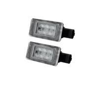 Car Numéro Plaque d'immatriculation Light Éclairage Plaque D'immatriculation LED Blanc Voiture Lampe Pour Citroen Pour C5 Pour RD 2008 2009 2010 2011 2012 2013 2014