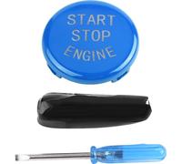 Car One Key Start -bouton -moteur -couvercle de l'interrupteur d'allumage pour BMW E -disque dur en bas (bleu)