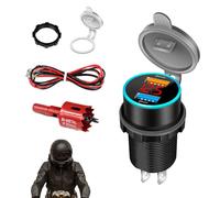 Car Outlet Charger, Fast USB Phone Charger for Motorcycle and Car, Adapter with Protection Functions, Perfect for Cell Phones, Laptops, Steam Deck and Multiple Devices