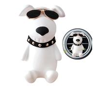 Car Outlet Désodorisant pour voiture avec pince mignonne pour chien, diffuseur de parfum pour voiture, désodorisant de conduit d'air, design élégant, clip de parfum pour tableau de bord