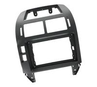 Car Panel Fascia for dash frame Kit 9In Android Player Navigation | for vw, for polo 2004-2010, for dash frame, for 9 Inch Android Multimedia Player Navigation System(FRAME -BLACK)
