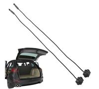 Car Parcel Shelf String - Interior Rear Trunk Parcel Shelf Strap Cords with 2 Pcs Clips Universal Accessories Fit for VW Golf 17.72x0.39x0.39Juke Hatchback Models