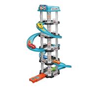 Car Parking Garage Toy Racing Car Ramp Track, Interactive Vehicle Assembly Toy with Parking Lot and Ramp | Preschool Educational Race Track for Girls, Boys, Children City Street Scene Playset