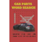 Car Parts Word Search Puzzle Book: Word Searches with Easy to Read Print print about Cars,Car Kit, School Car Tools and More, 6x9 inches , 110 pages, ... for Vacations, Holidays and Free Times