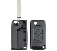 Car Passion Coque de clé pour Citroën C2 C3 C4 C5 Picasso 2, boutons Peugeot 107 206 207 307 308 406 407, télécommande