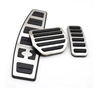 Car Pedal Covers Pour Land Pour Rover Pour Discovery 3 4 Pour Range Pour Rover Pour Sport 2008-2013 Repose-pieds Voiture Ensemble Couvre-pédales Frein À Gaz Mort(3pcs)