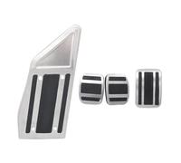 Car Pedal Covers Pour Peugeot 3008 5008 GT 2017 2018 2019 LHD Pédale Pad Tapis Couvre Voiture Repose Frein Accélérateur Carburant Gaz Pédale Couvre Pad(Full 4 PCS MT)