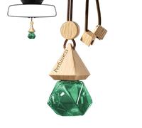 Car Perfume, Hangable Air Freshener, Space-Saving Rearview Scent Diffuser, Long-Lasting Fragrance Decor, Compact Bottle, (1 Piece), for Vehicle, Home, Travel, Offices Use