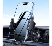Car Phone Holder, [2 In 1] Car Phone Holder Air Vent Windscreen Dashboard Compatible With Iphone, Samsung, Huawei, Xiaomi