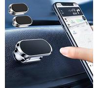 Car Phone Holder 2 Pack Multi-Functional 360° Magnetic Adsorption Car Holder For All Smartphones