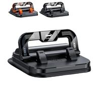 Car Phone Holder 360 Degree Rotation,Universal Anti-Slip & Anti-Shake Car Phone Mount with Horizontal/Vertical Screen Adjustment,Foldable Design for 4.5-6.5 inch Smartphones & GPS Navigation (Black)